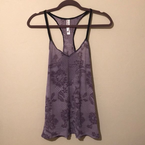 Lucky Brand Other - Lucky Brand Purple Floral Intimate Cami Size Med